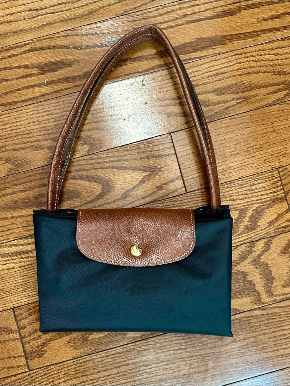 Longchamp Black ‘Le Pliage Original L Tote Bag’